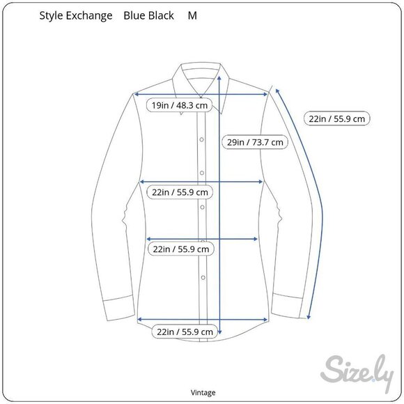 Style Exchange Vintage 90s Womens Blue Black Leopard Print Button-Down Blouse M - Picture 8 of 11